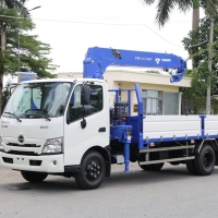 Hino XZU730 gắn cẩu Tadano ZE365MH