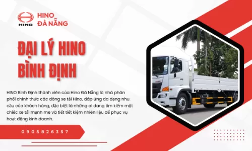 Đại lý xe Hino Bình Định
