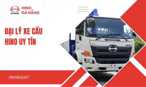 Đại lý xe cẩu Hino uy tín tại Đà Nẵng Miền Trung