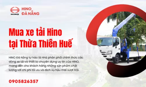 Mua xe tải Hino tại Thừa Thiên Huế