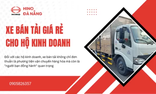 Xe bán tải giá rẻ cho hộ kinh doanh