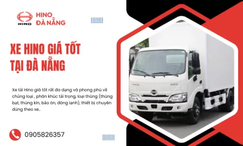Xe HINO giá tốt tại Đà Nẵng