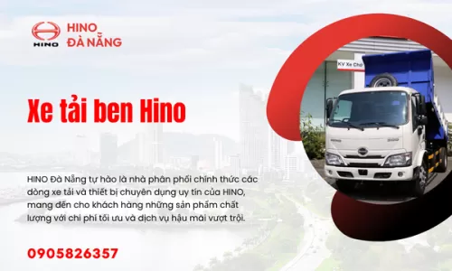 Xe tải ben Hino