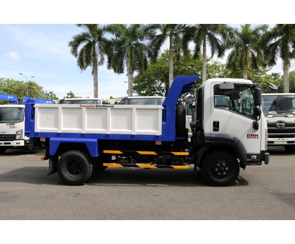 Xe ben Isuzu 6,4 tấn thùng 4,8m3