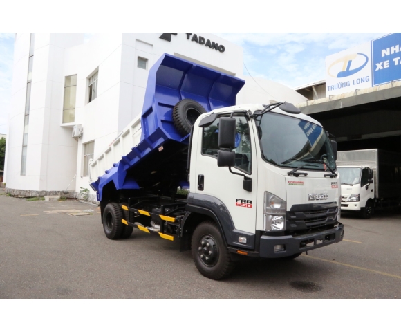 Xe ben Isuzu 6,4 tấn thùng 4,8m3