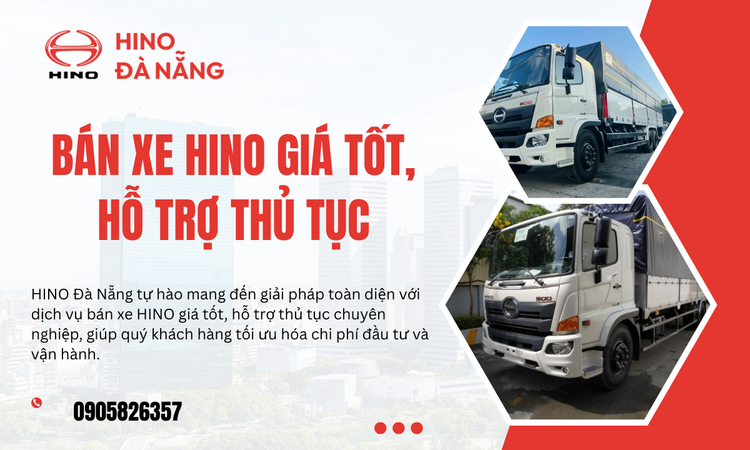 Bán Xe HINO Giá Tốt, Hỗ Trợ Tối Đa Thủ Tục – Lựa Chọn Hoàn Hảo Cho Doanh Nghiệp